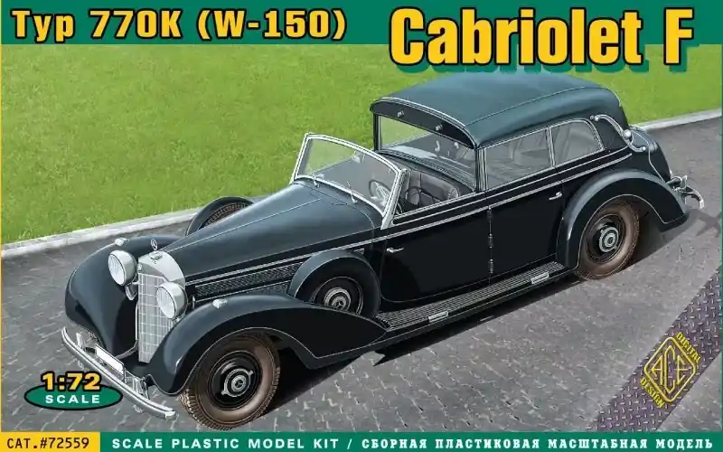 Vedd meg most Ace Model Typ 770K (W-150) Cabriolet F makett