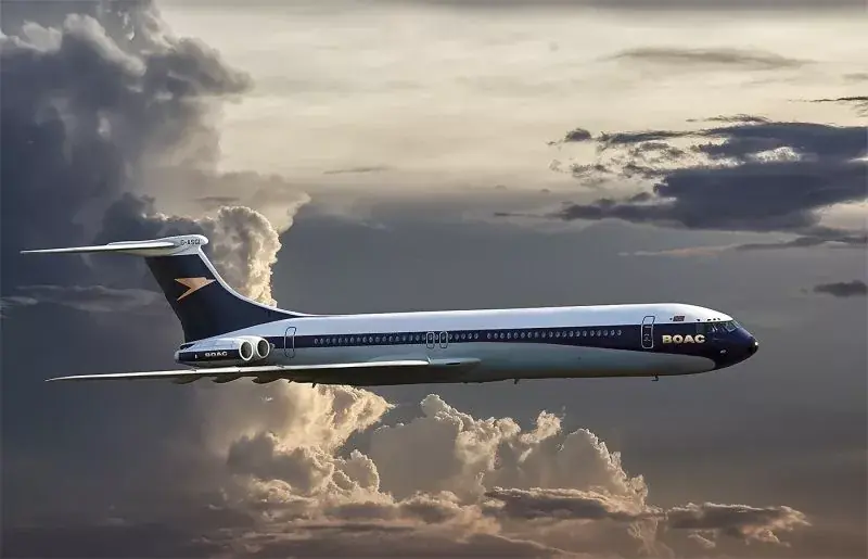 Azonnal elérhető Roden Vickers VC-10 Super Type 1151 makett