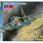 Zvezda Soviet Attack Aircraft SU-25 Frogfoot makett Különleges ajánlat