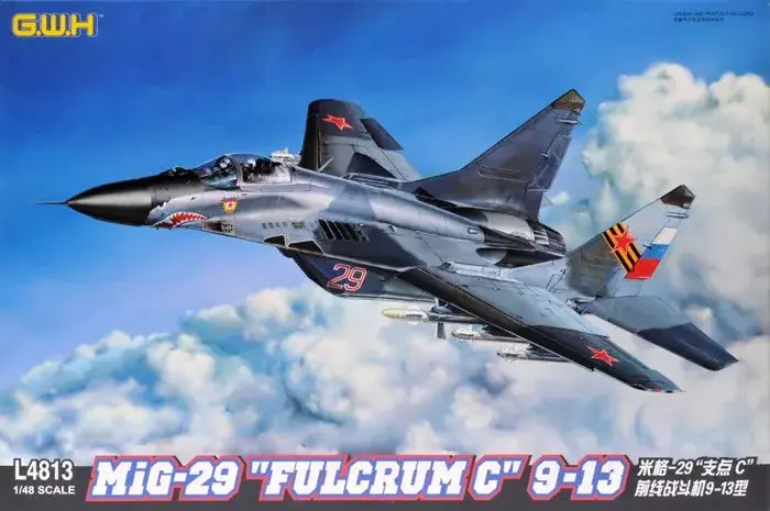 Great Wall Hobby Mikoyan MiG-29 9-13 "Fulcrum C" Late Type makett Rendeld meg most