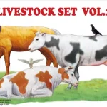 Különleges ajánlat Riich Models Livestock Set Vol.2