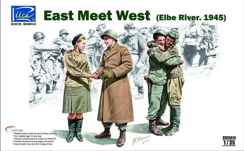 Nézd meg most Riich Models East meet West (Elbe River. 1945)