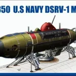 Riich Models U.S.Navy DSRV-1 Mystic makett Ne maradj le