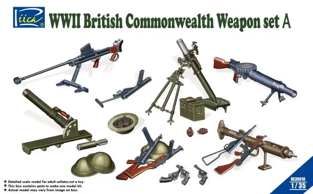 Rich Models WWII British Commonwealth Weapon Set A Utolsó esély