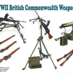 Riich Models WWII British Commonwealth Weapon Set B Alacsony ár