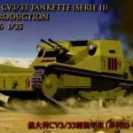 Népszerű Bronco Italian CV3/33 Tankette makett