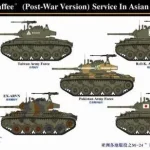 Bronco M24 Chaffee (Post-War Version) Service In Asia makett Outlet