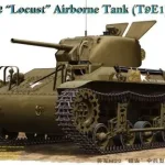 Szuper akció Bronco US M22 "Locust" Airborne Tank (T9E1) makett
