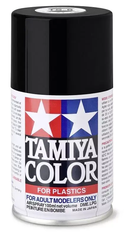 Tamiya TS-6 Matt Black Gyors kiszállítás