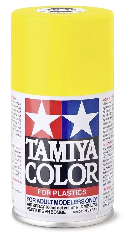 Vedd meg online Tamiya TS-16 Yellow