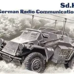 ICM Sd.Kfz.261 radio communication vehicle makett Akció