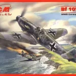 ICM Messerschmitt Bf 109F-2 makett Prémium