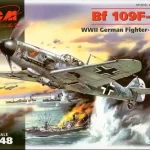 ICM Messerschmitt Bf 109F-4B makett Rendeld meg most