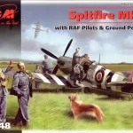 ICM Spitfire Mk.IX with Pilots, Ground crew makett Azonnali szállítás