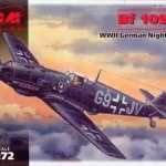 Azonnali szállítás ICM Messerschmitt Bf 109E-4 makett