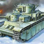 Zvezda T-35 Heavy Soviet Tank makett Újdonság