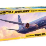 Árengedmény Zvezda Boeing 787-9 Dreamliner makett
