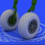 Outlet Eduard P-51 wheels (TAMIYA)