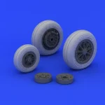 Expressz szállítás Eduard F-104 undercarriage wheels late (ITALERI)