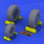 Eduard F-22A wheels (HASEGAWA) Szuper akció