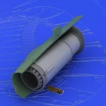 Biztonságos fizetés Eduard MiG-21MF/SMT exhaust nozzle (EDUARD)