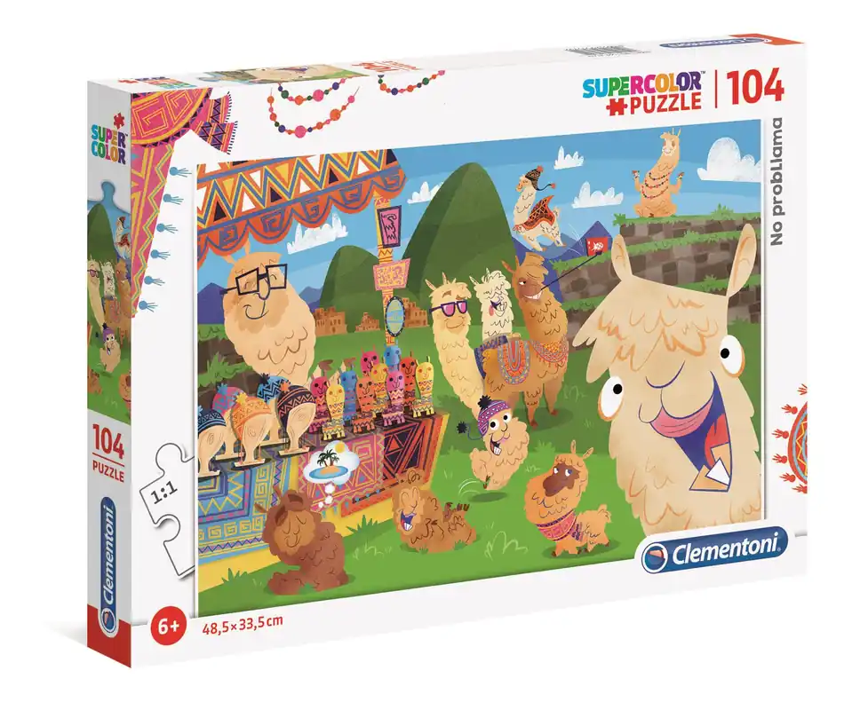 Csak ma 104 db-os supercolor puzzle - no probláma (27279) - Clementoni