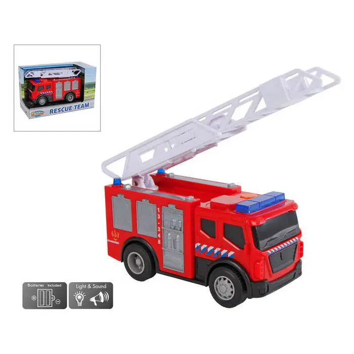 Expressz szállítás 2-Play Tűzoltóautó hanggal és fénnyel 14 cm (510343)