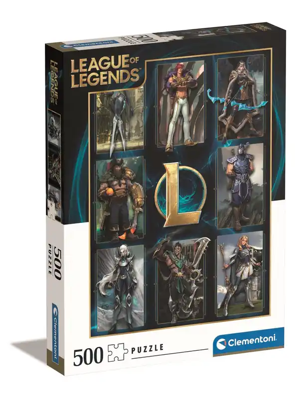 Rendeld meg most 500 db-os puzzle league of legends (35122) - Clementoni