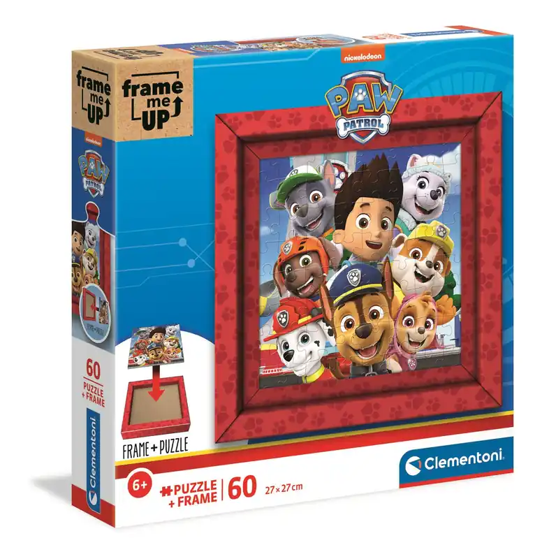 Szezonális akció 60 db-os puzzle kerettel - mancs őrjárat (38808) - Clementoni