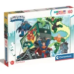 60 db-os supercolor puzzle - dc szuperhősök (26066) - Clementoni Különleges ajánlat