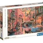 6000 db-os puzzle velence naplementében (36524) - Clementoni Szuper akció