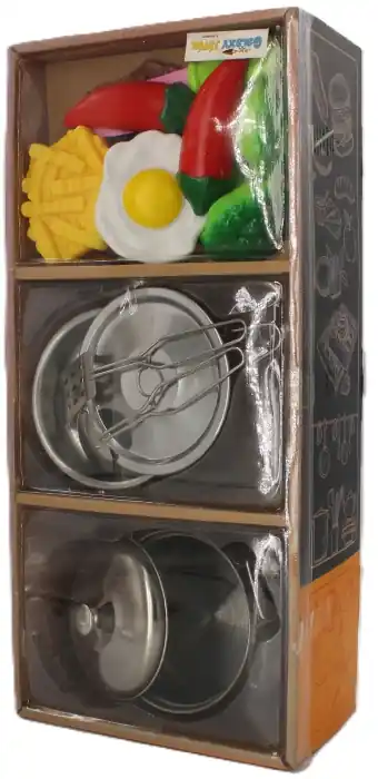 Acél Edények és Ételek Főzőszett (881862) Outlet