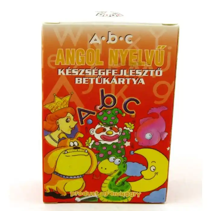 Ajánlat Angol Nyelvű Betűkártya (50151)