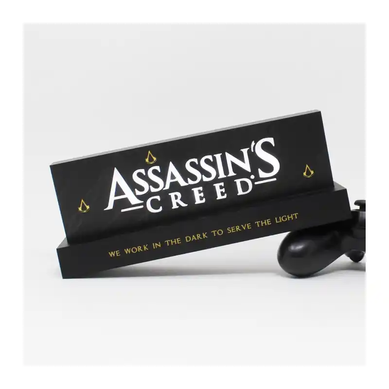 Különleges ajánlat Assassins Creed LED lámpa logóval 22 cm (367622)