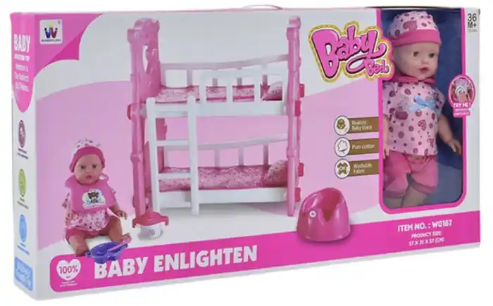 Szuper akció Baba emeletes ággyal (GJ715)