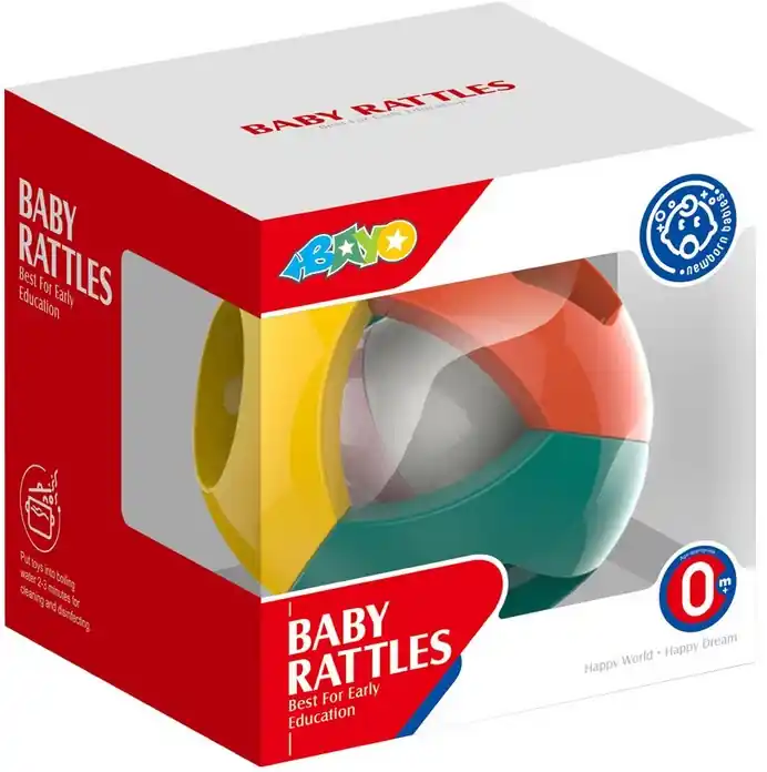Biztonságos fizetés Baby mix Csörgö labda (055847)