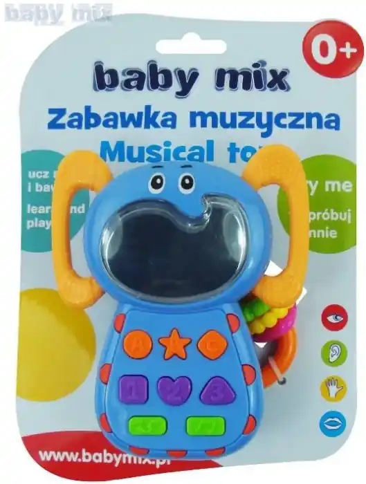 Baby mix Csörgő tükrös telefon (865917) Szezonális akció