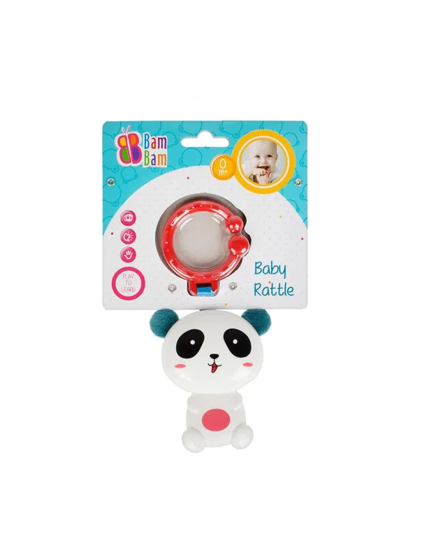 Vásárlói kedvenc BamBam - Panda/Nyuszi kézicsörgő (428966)