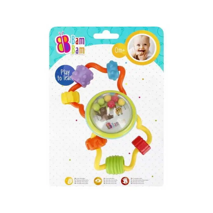 BamBam Csörgő állatos lapon (882018) Akció