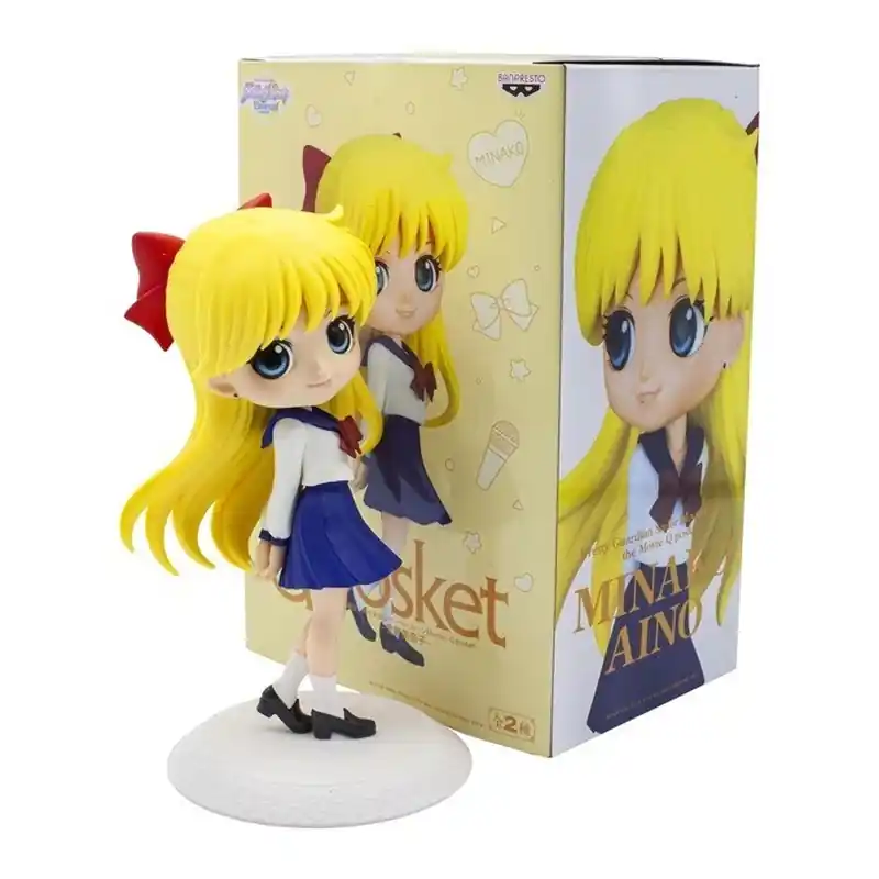 Csak ma Banpresto - Sailor Moon Eternal - Minako Aino (Sailor Venus) Q Posket figura - Ver. A 14 cm (18093)