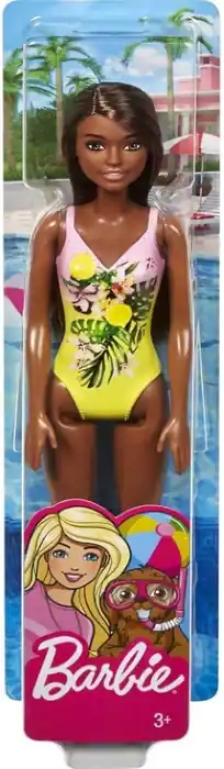 Legnépszerűbb Barbie Beach pink-sárga dress (804164_MAT)