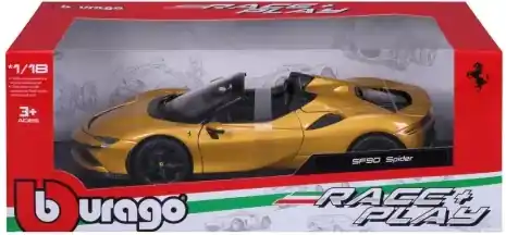 Árcsökkenés Bburago - 1/18 Sf90 Spider (18-16016)