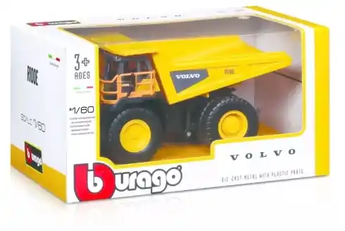 Bburago Autómodell 1 60 Volvo R100E Rigid Hauler (18-32089) Korlátozott ajánlat