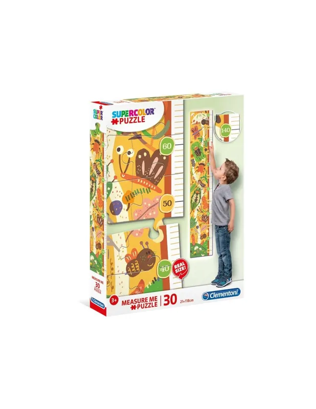 Bogarak magasságmérő puzzle - Clementoni Árcsökkenés