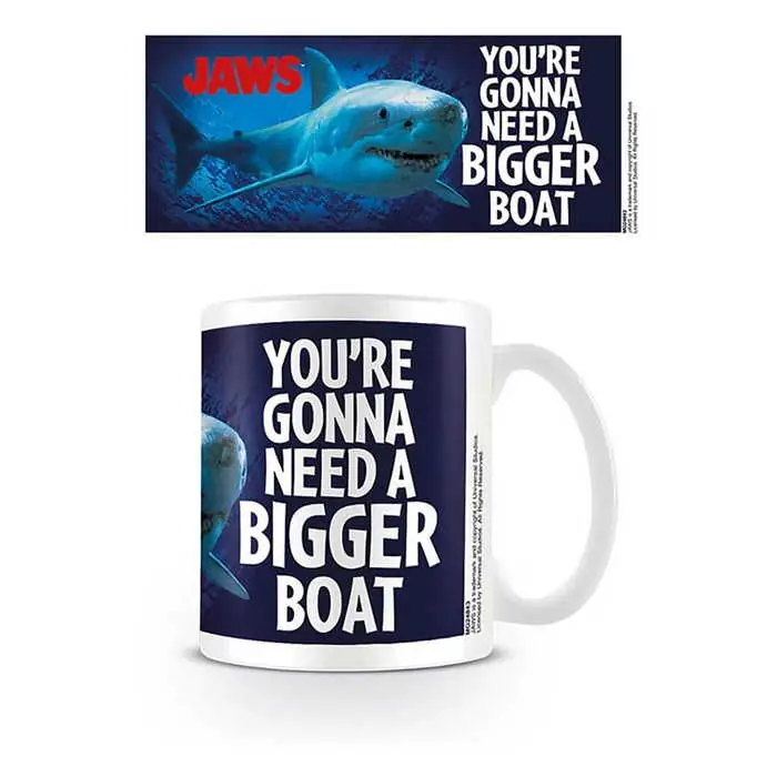 Bögre - Jaws Bigger Boat (248433) Prémium