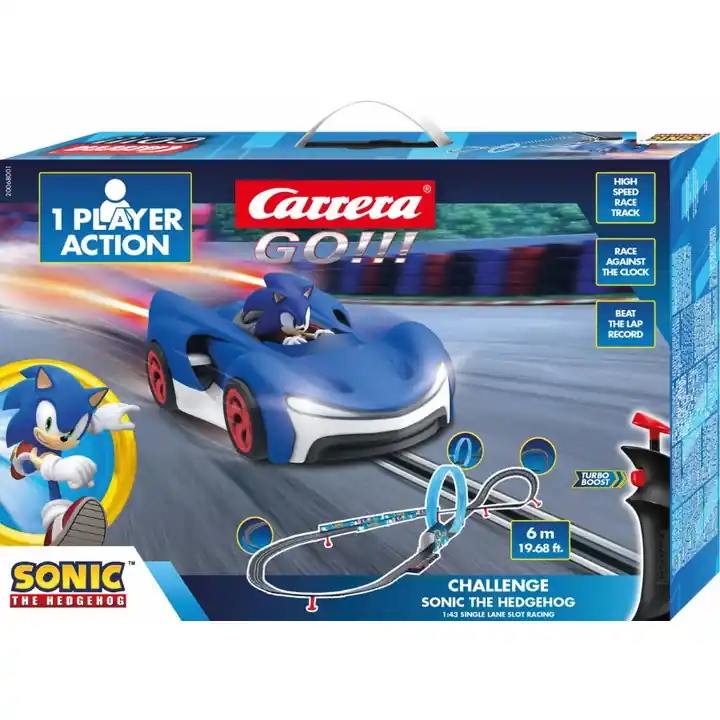 Biztonságos vásárlás Carrera GO - Challenge Sonic versenypálya (20068001)