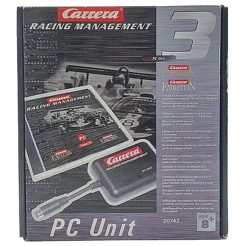 Carrera Racing Management 3 PC Unit számítógépes versenykezelő egység (20742) Exkluzív ajánlat