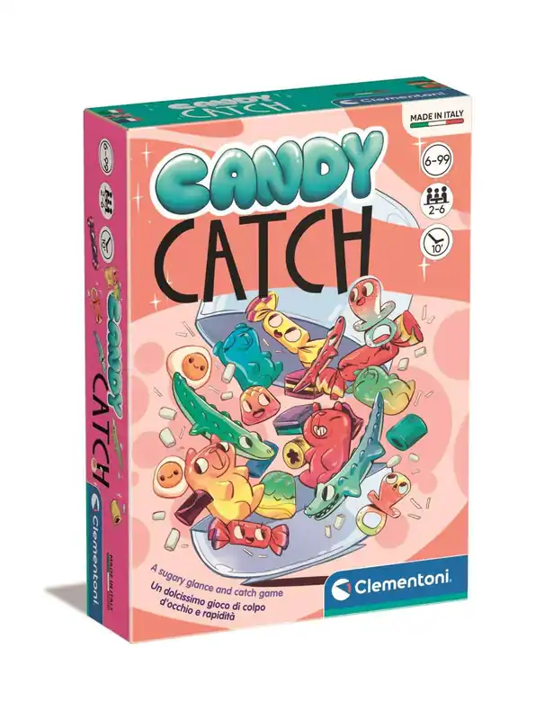 Vásárlói kedvenc Clementoni - Candy Catch társasjáték (16565TE)