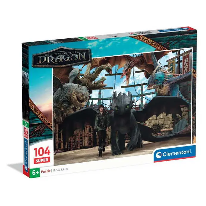 Kihagyhatatlan ajánlat Clementoni �gy neveld a sárkányod 104 db-os puzzle (25080)