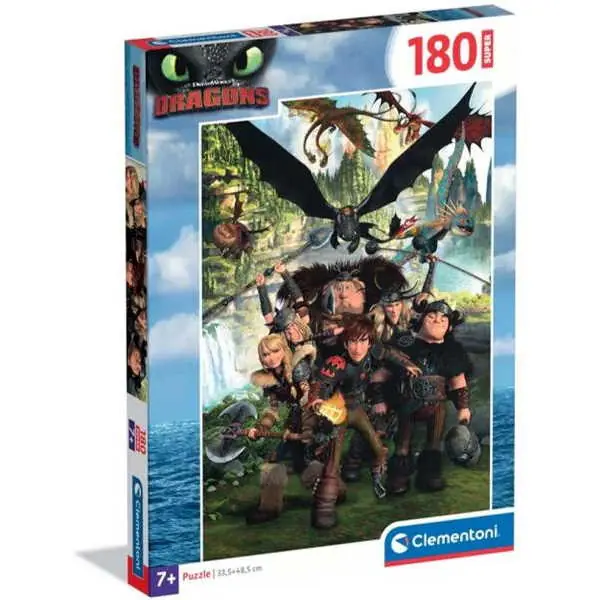 Rendeld meg most Clementoni �gy neveld a sárkányod 180 db-os puzzle (29793)